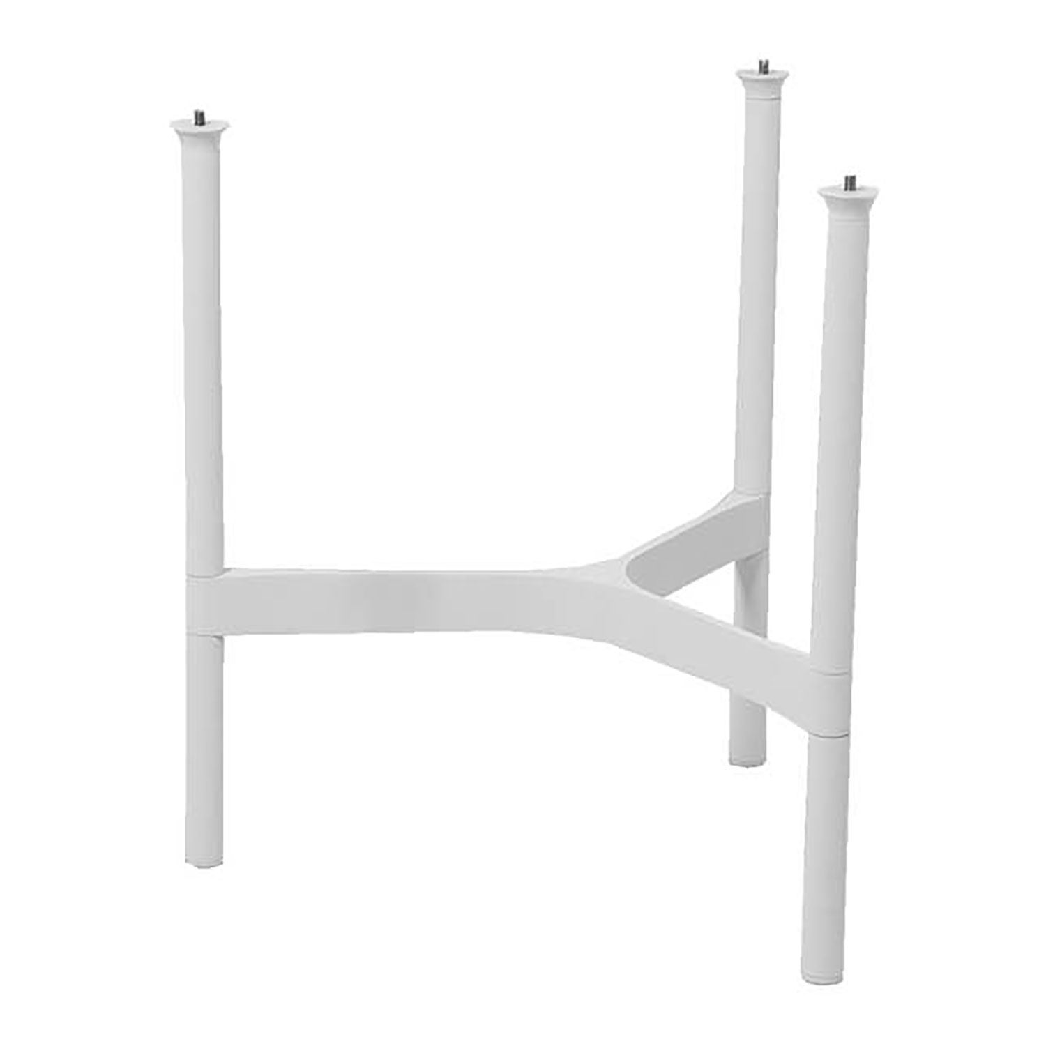 Twist litet soffbordsunderrede Light Grey alu 