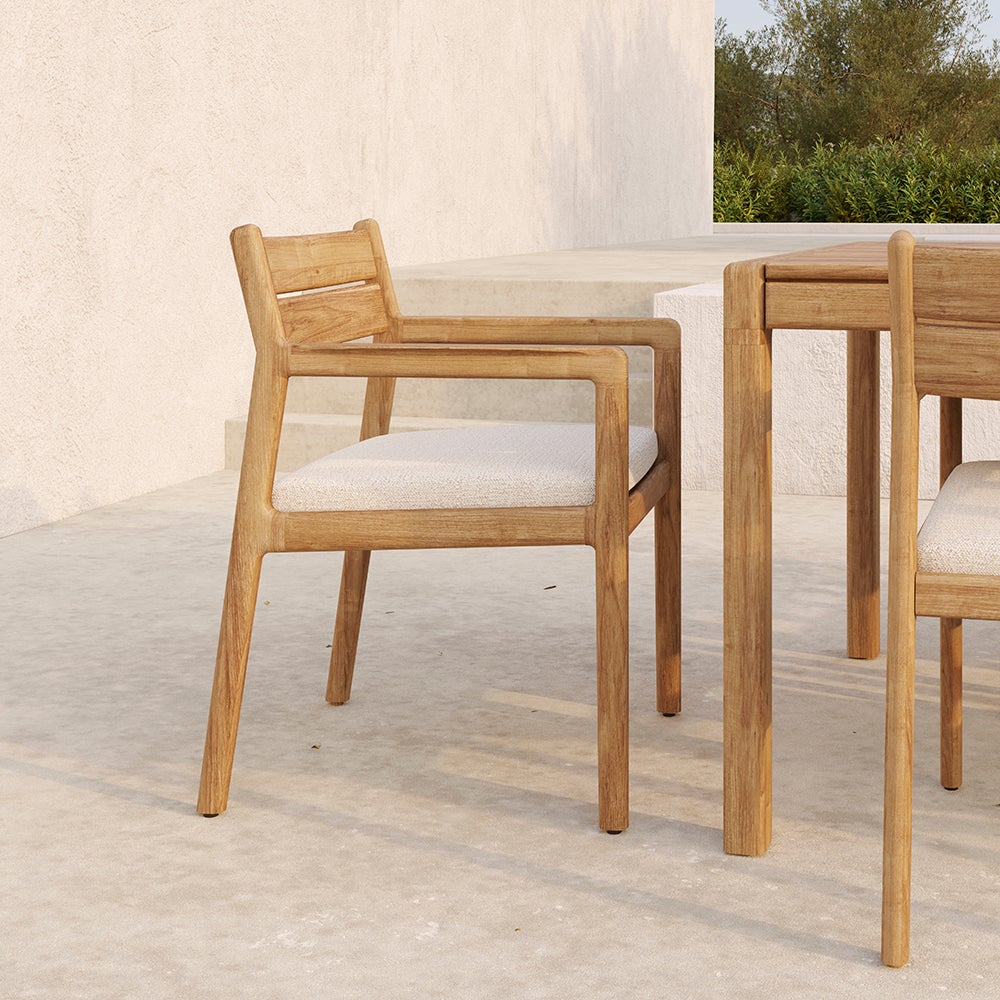 Jack Matstol Teak/Off White 