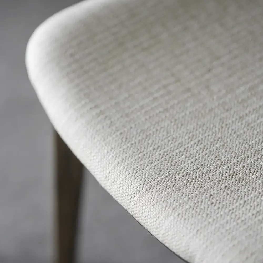 Kato matstol brun ek/beige tyg