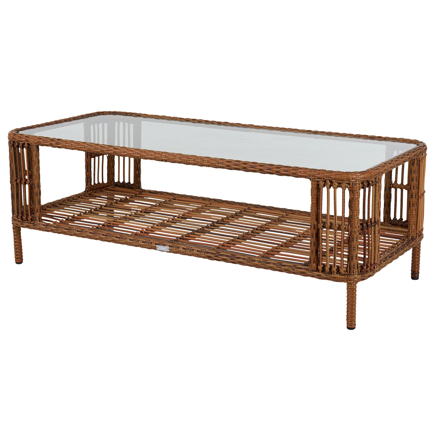 Anemon soffbord 65x140 natur/vit 