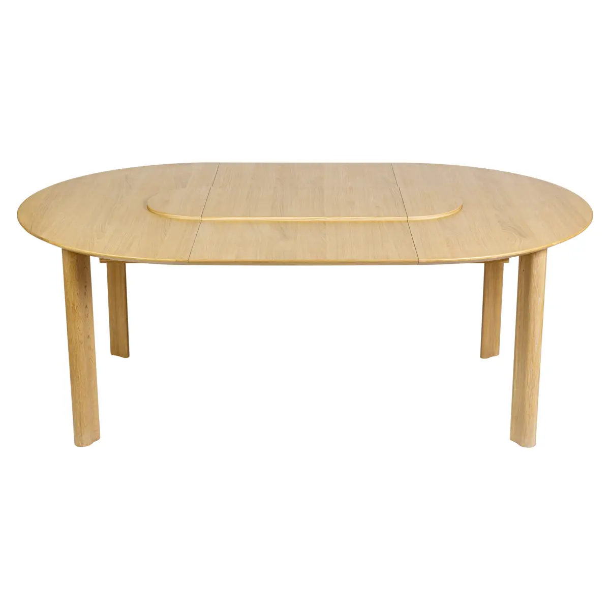 Comfort Circle Matbord med förlängning Oak