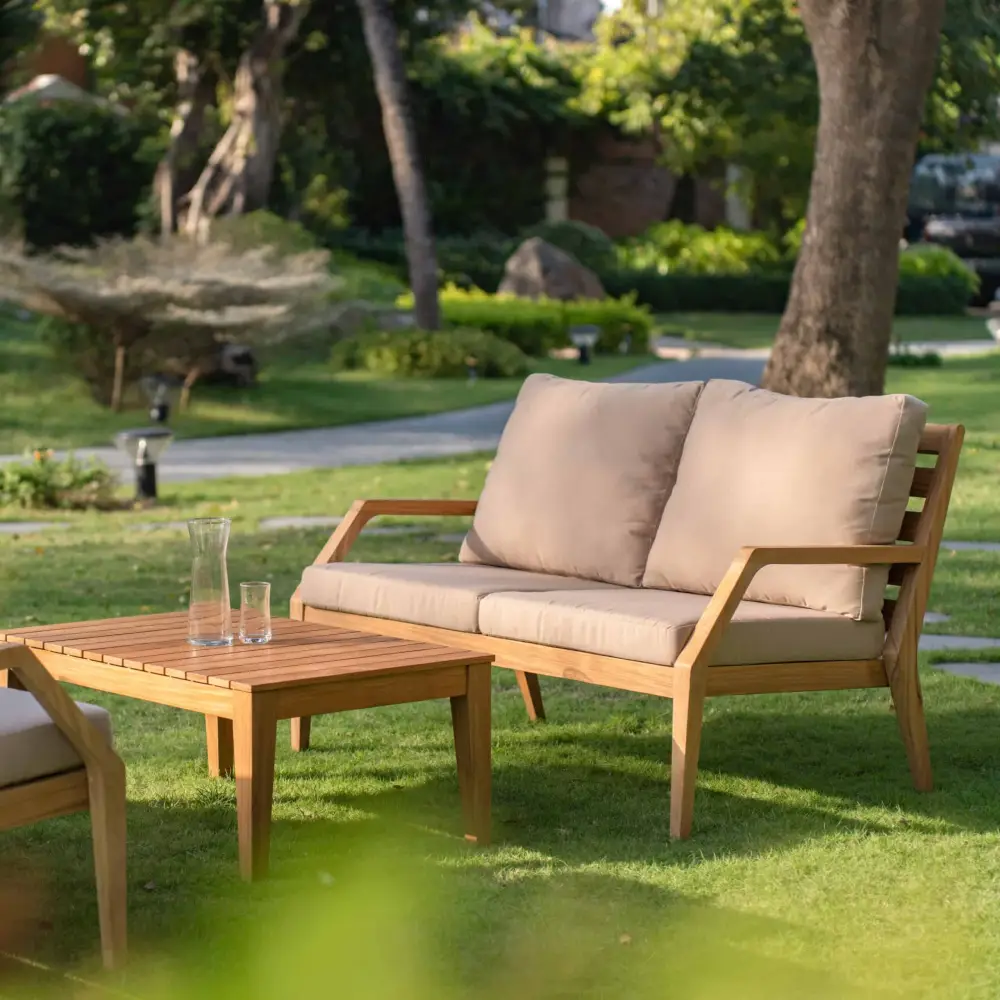 Gunnaröd 2-sits loungesoffa inkl dynor Blå