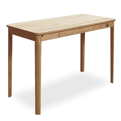 Sm131 Skrivbord Ek Massiv Naturolja 115X55X74Cm