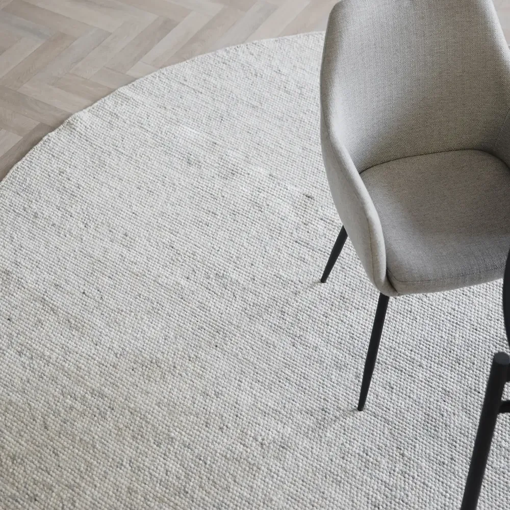 Auckland matta Ø250 cm natur