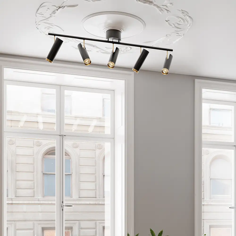 Puls Bar spotlight 5 svart