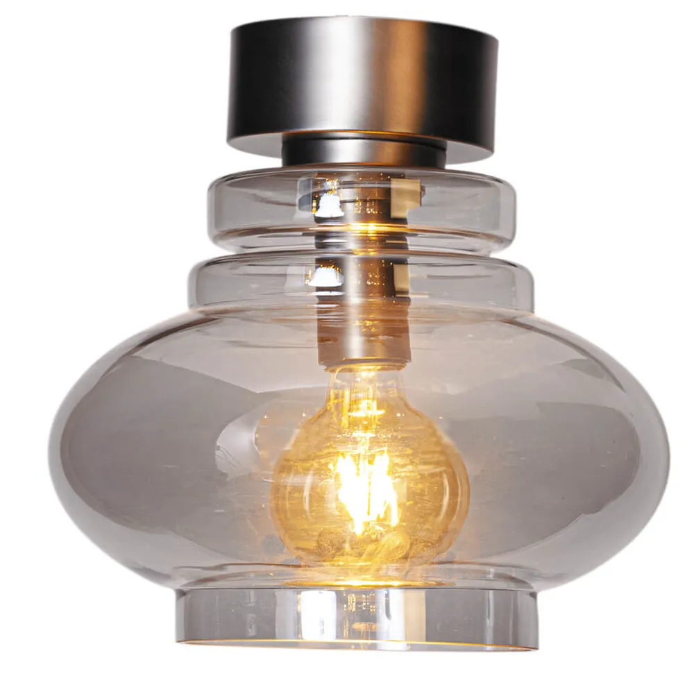 Dolores plafond Ø30cm Grå 