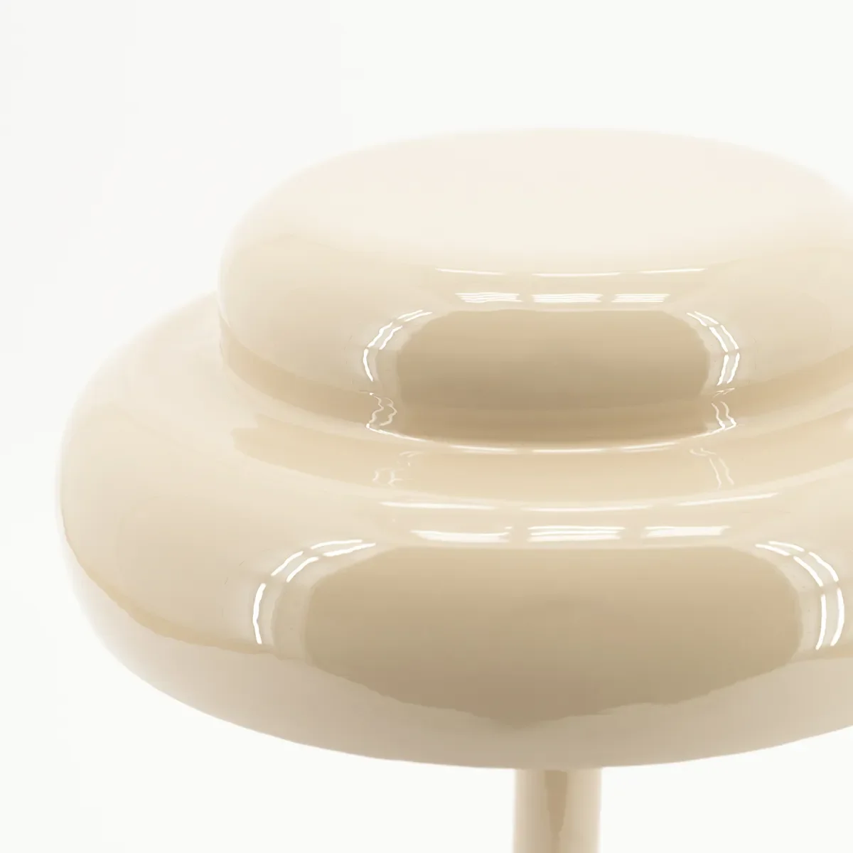 Dimbar bordslampa Pomm Beige H 47,5 cm