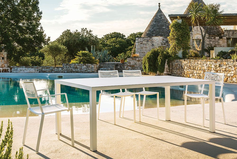 Easy Karmstol Stapelbar Powder Grey 