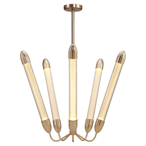 Lemon Squeeze Taklampa Ø85 cm Mässing