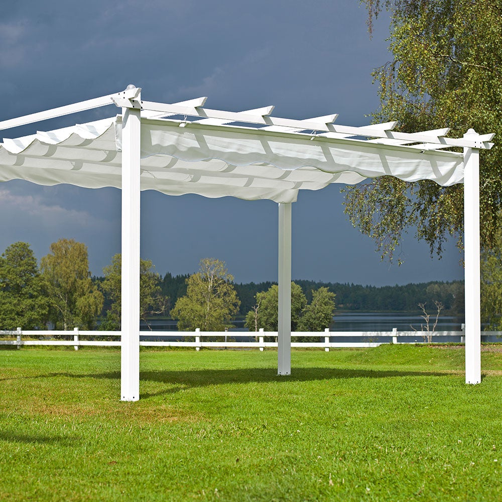 Skanör Paviljong 300x400 cm vit