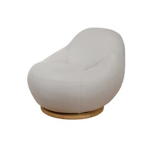 Gem loungefåtölj m/teak svirvel Sand, AirTouch