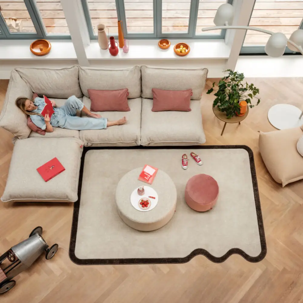 pfffh boucle recycled beige