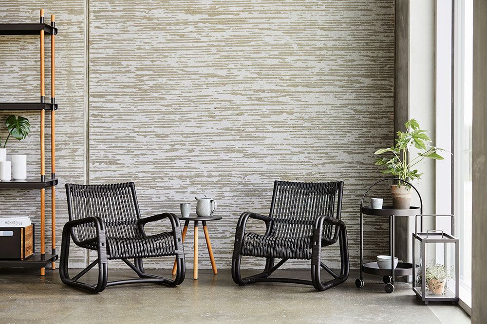 Curve loungefåtölj Black