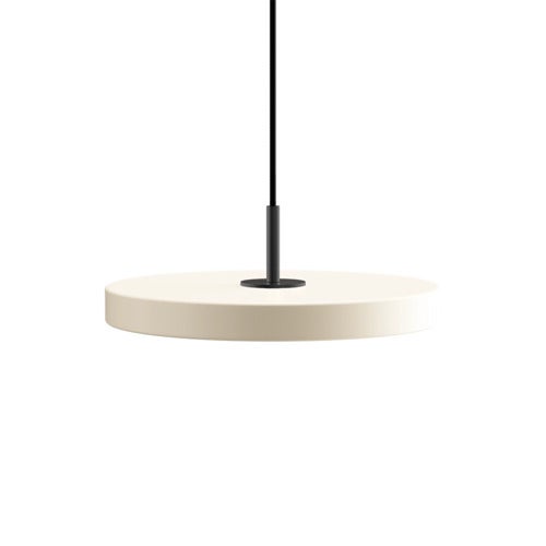 Asteria Plus Mini Ø31 cm Taklampa Pearl White/Svart
