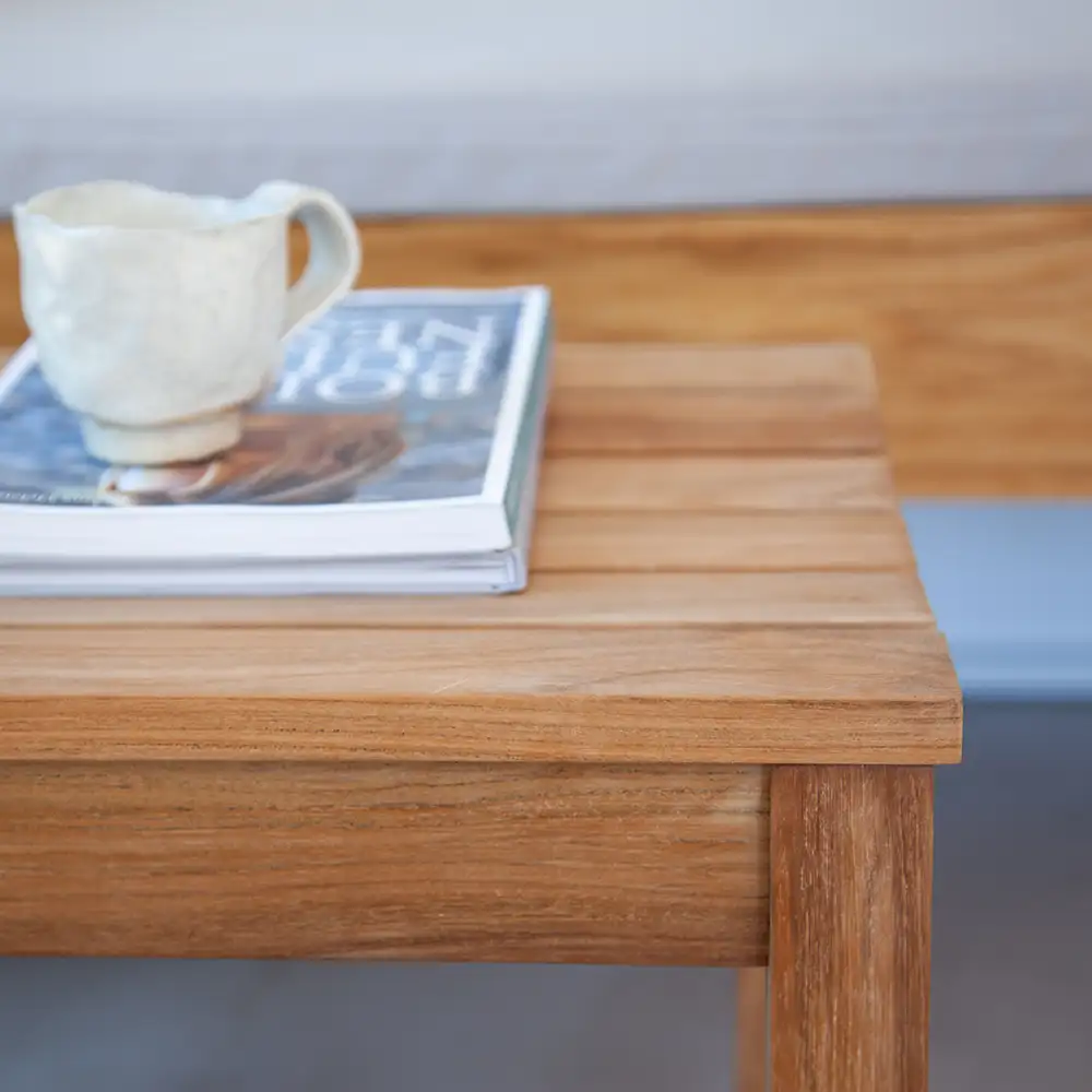 Vega bänk 150 cm teak