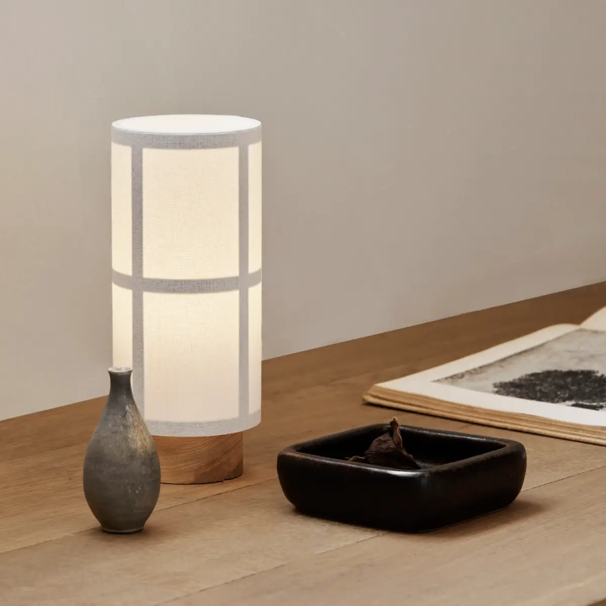 Hashira Portabel lampa Linne Raw