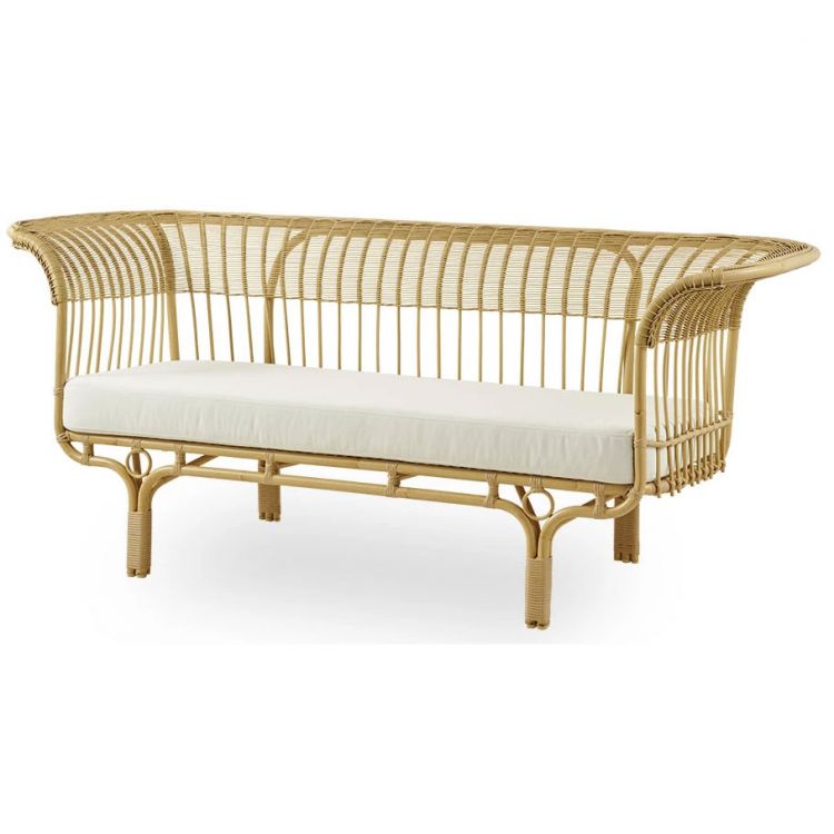 Soffa Belladonna Alu-Rattan Natur 