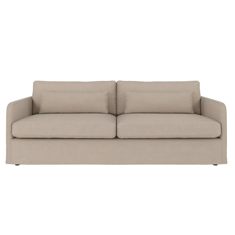 Peyton soffa 3-sits tyg Ursula beige
