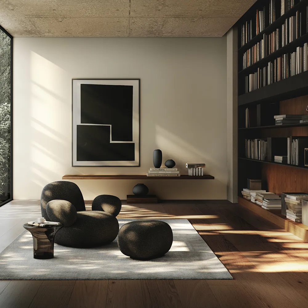 Trumpet Soffbord lågt- Smoked Forest