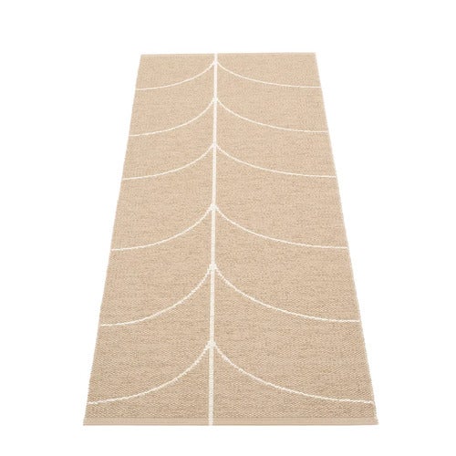 Vävd Matta Leif Light Nougat 70x180 cm