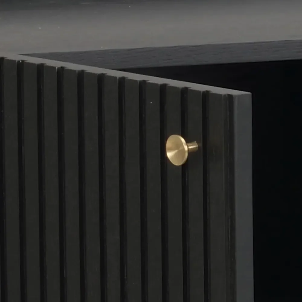 Halifax skänk 160 cm svart