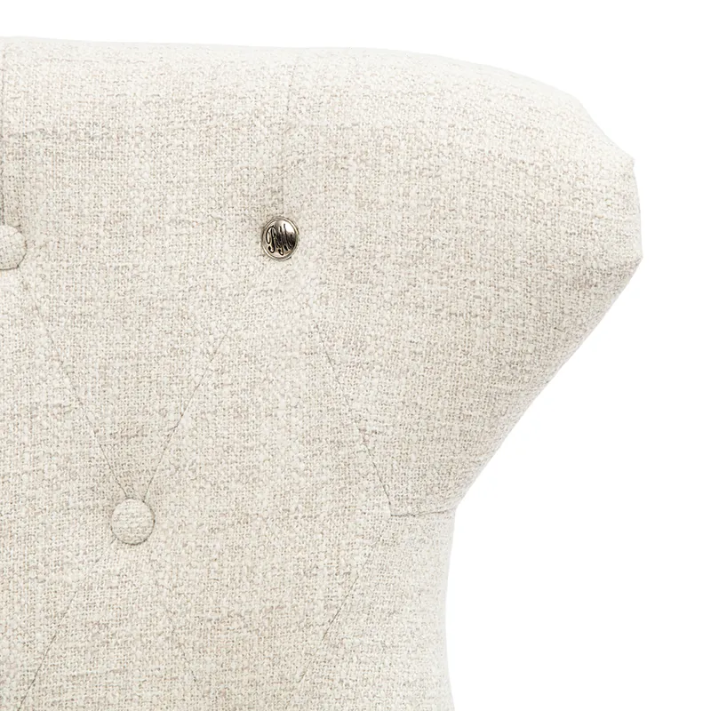 George matstol rich tweed antique white