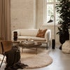 View Handtuftad matta 180x180 cm- Beige
