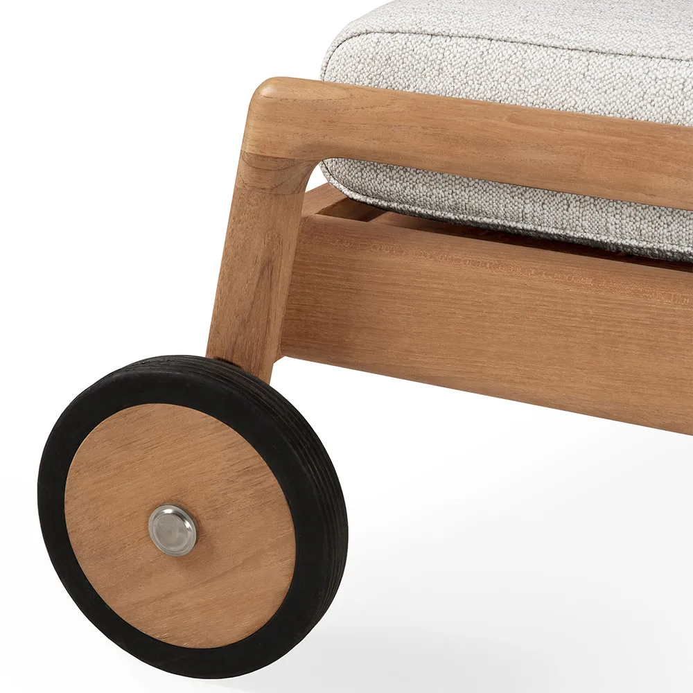 Jack Solsäng Teak/Off White