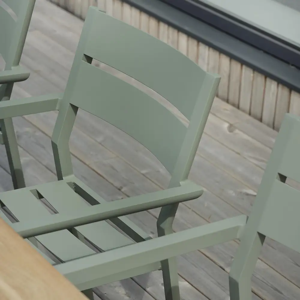 Delia karmstol dusty green 