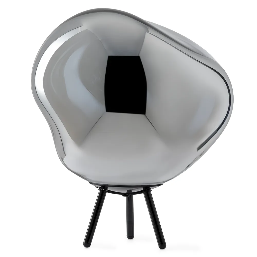 Melt Portabel Large golvlampa Silver LED