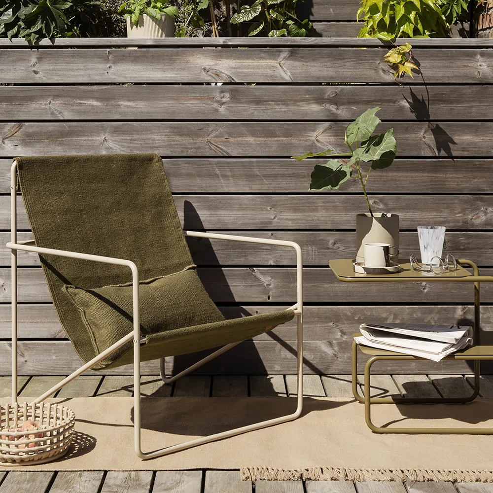 Desert Lounge Fåtölj Cashmere/Olive