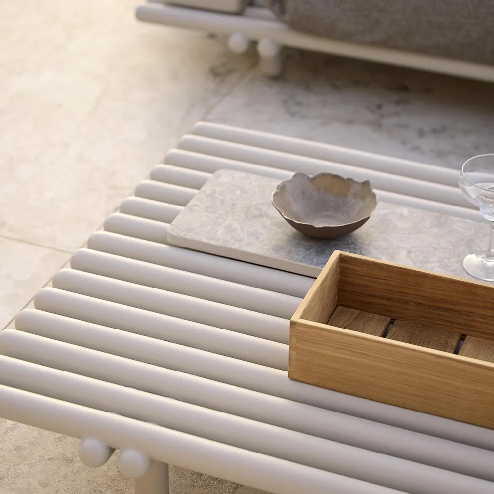 Bordsskiva 83x23 cm Multi colour keramik