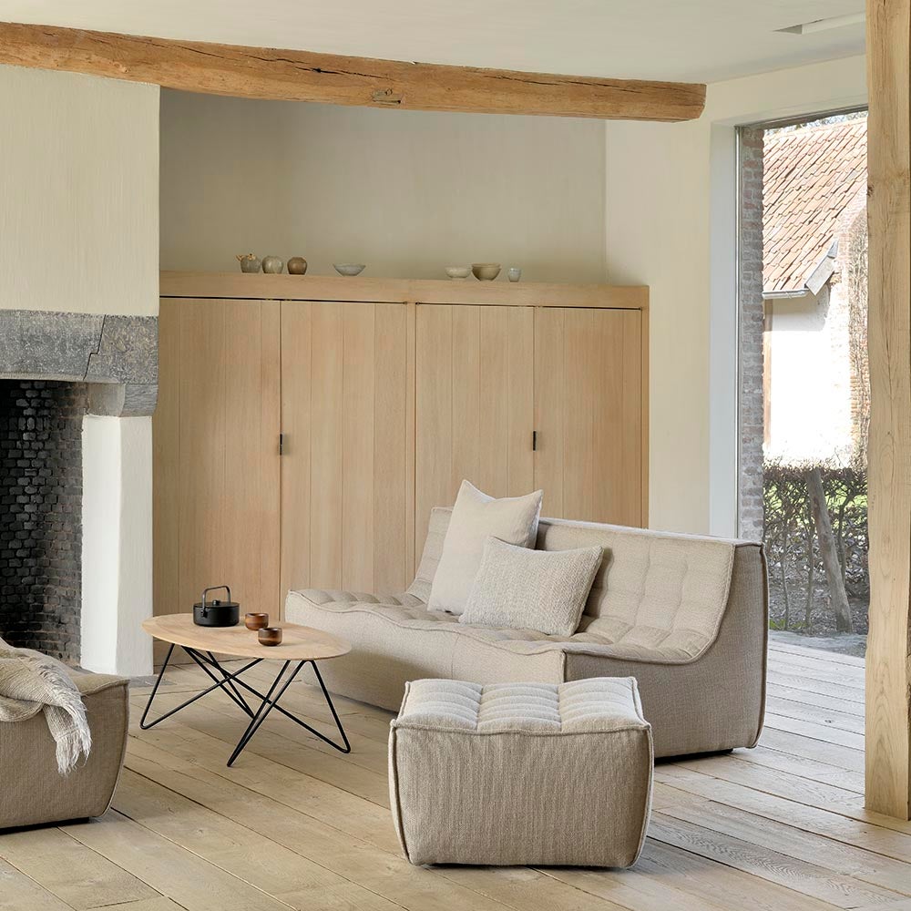 N701 3-sits soffa Beige