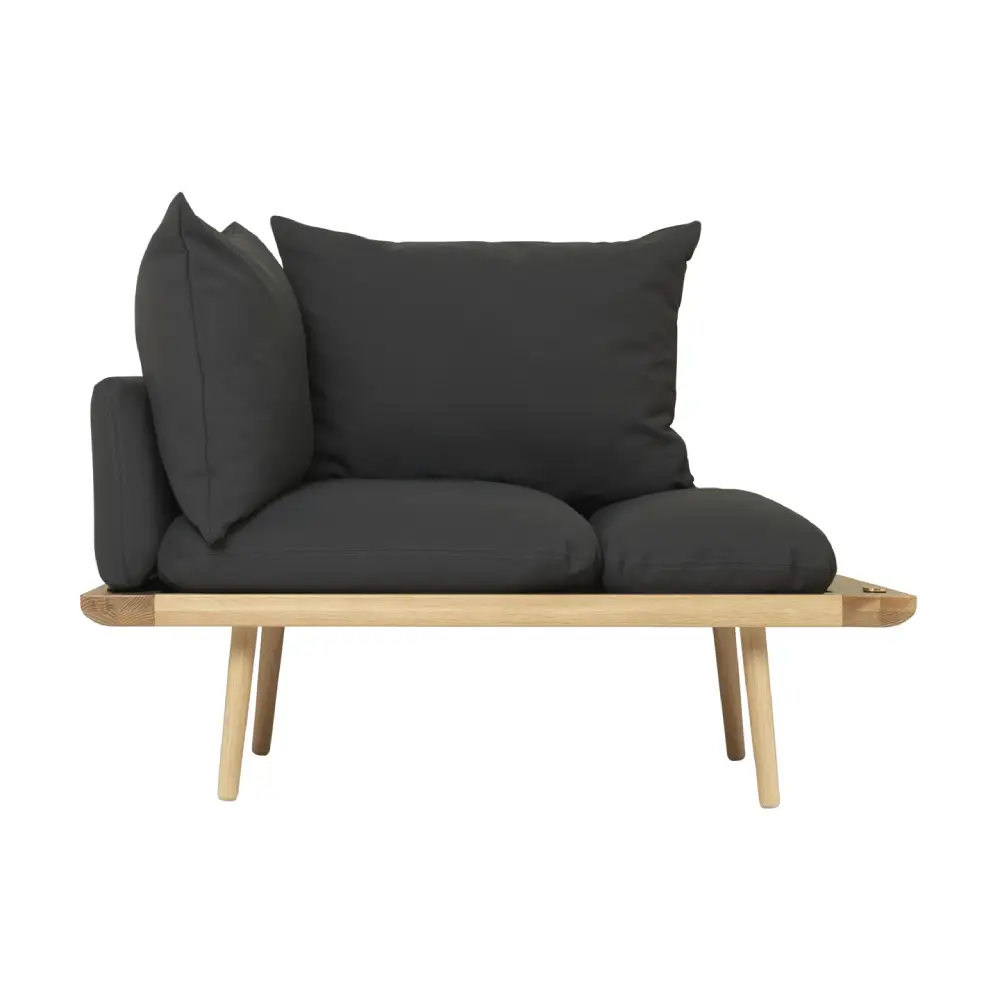 Lounge Around 1.5-sits soffa Oak/Shadow