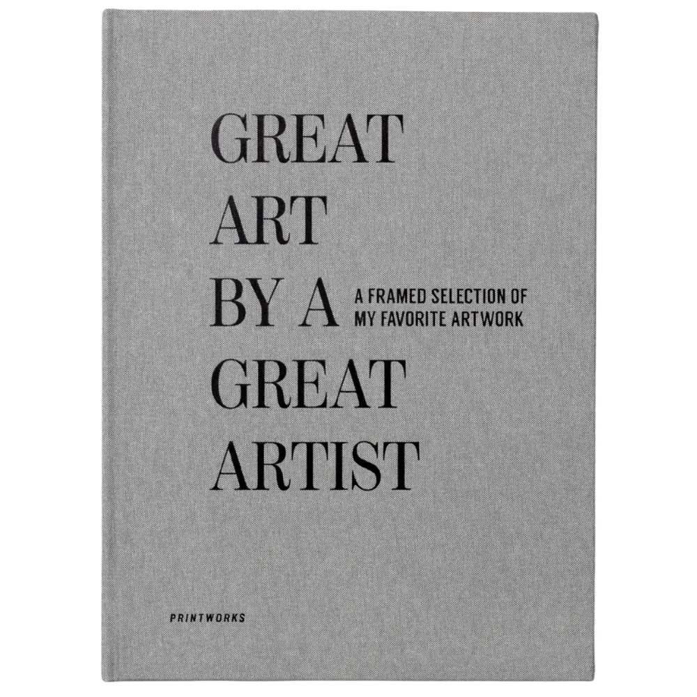 Frame book - Great Art, Grey
