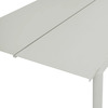 Linear Steel Matbord 220x90 cm Grey 