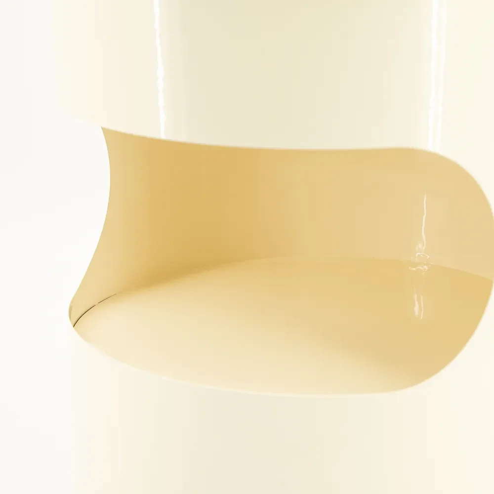 Tondo sidobord 37 cm beige