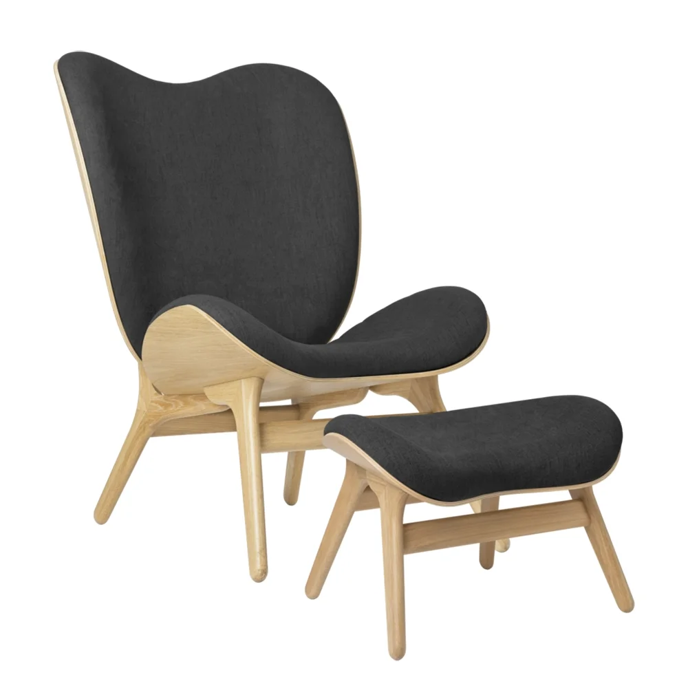 A Conversation Piece Ottoman Fotpall Oak/Shadow