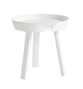 Around Soffbord Ø45 cm- White 