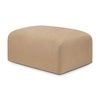 Bulky Fotpall Light Sepia 80x60 cm
