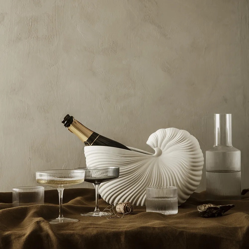 Ripple Karaff - Clear