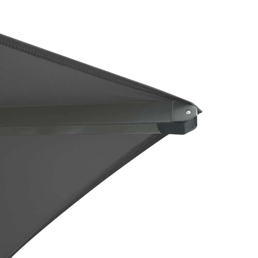 Mozzo parasoll 400x400 cm Grå/Antrasite