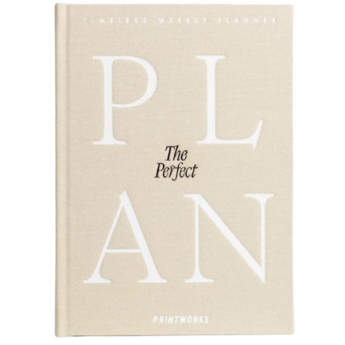 Veckoplanerare  - The Perfect Plan Beige