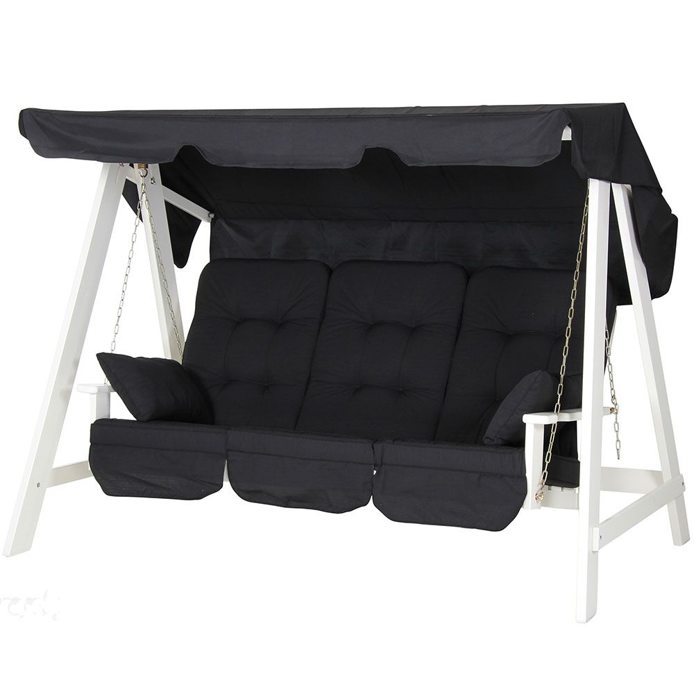 Hammockdynor Hög Rygg Antracitgrå 