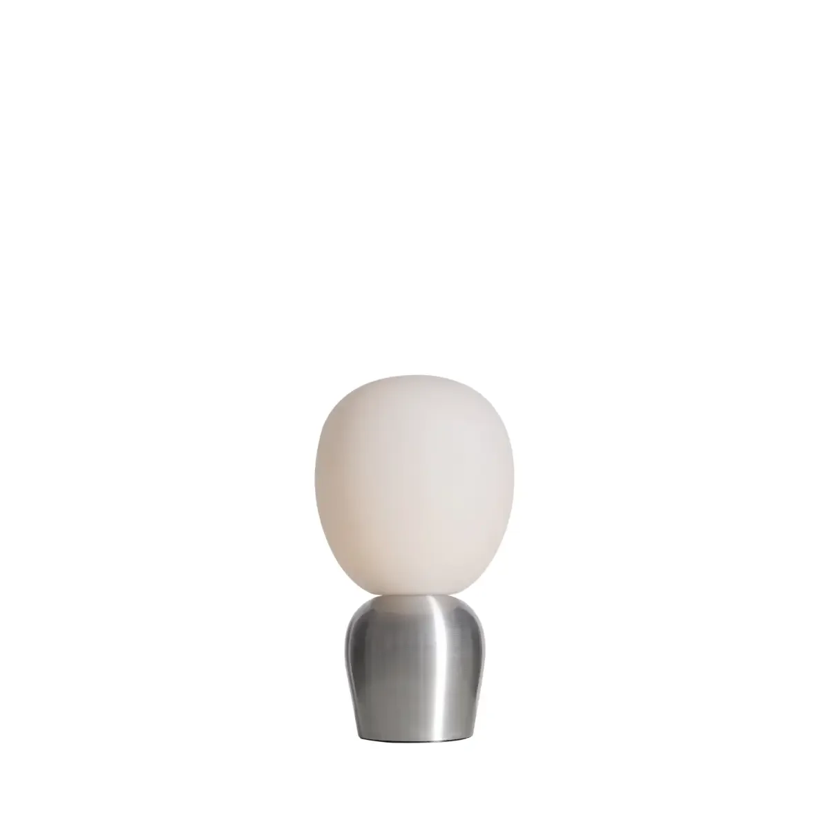 Bordslampa Ø18,4xH33,5 cm Metall/Glas Slipad aluminium