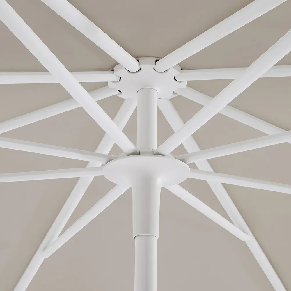 Smart parasoll 250x200 cm matt white Kat.5 513 Outback