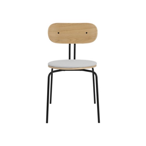 Curious Matstol Ek/Svart Metall Sterling