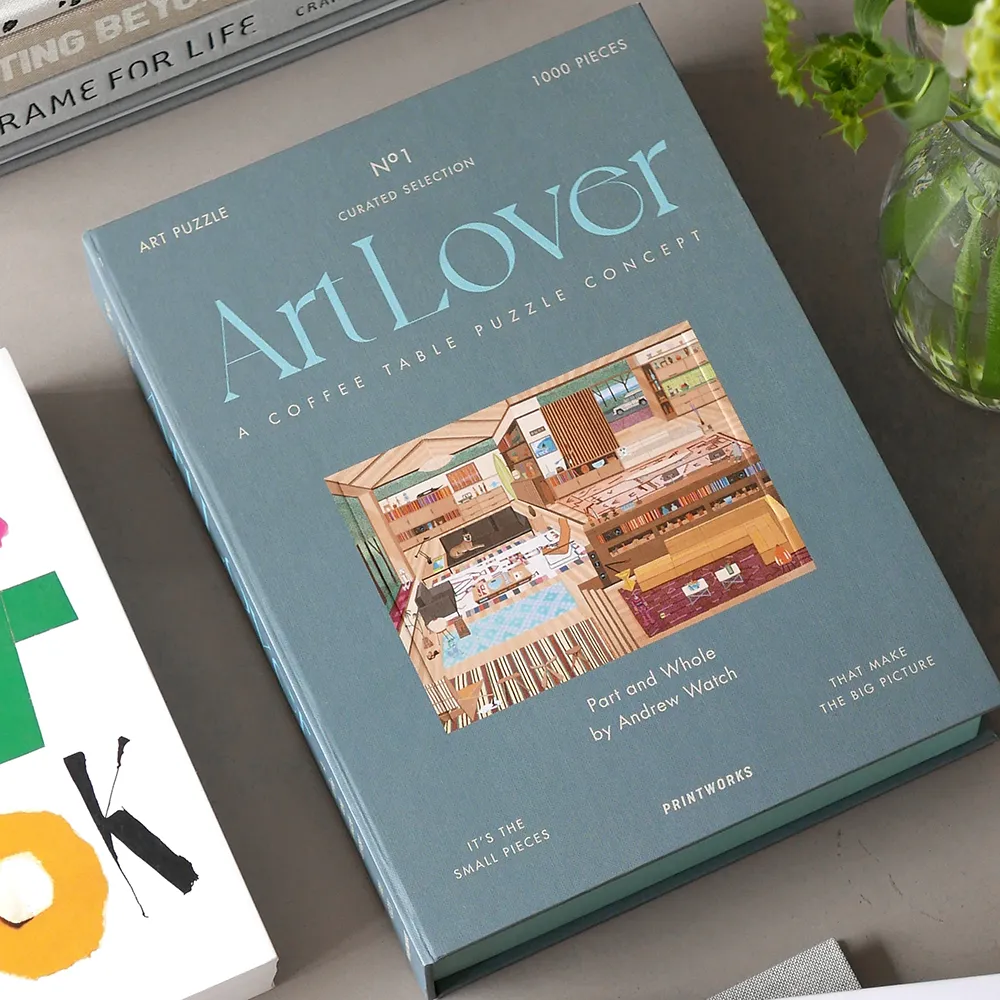 Art Lover Book pussel 1000 bitar - Part and Whole 