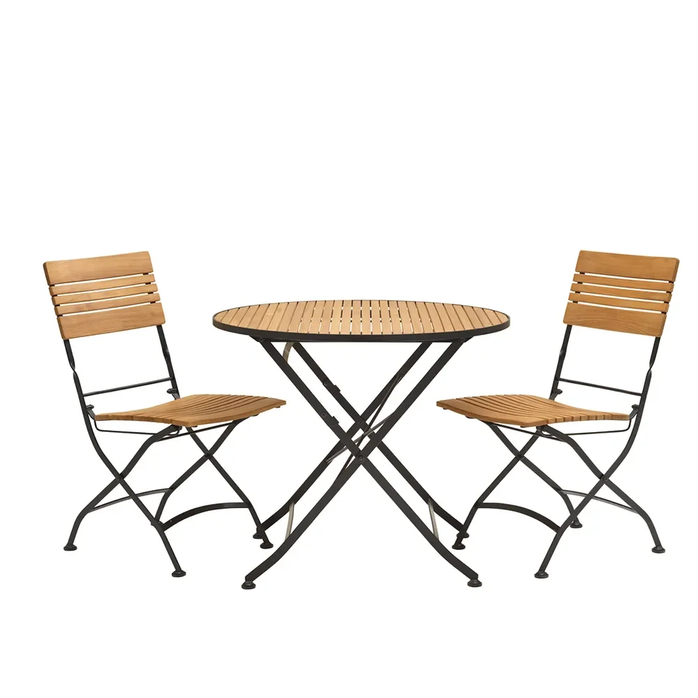 Brewer stol    Svart / Teak