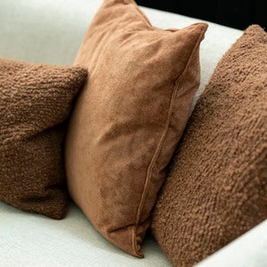 Kudde Wave 50x50 cm Cinnamon